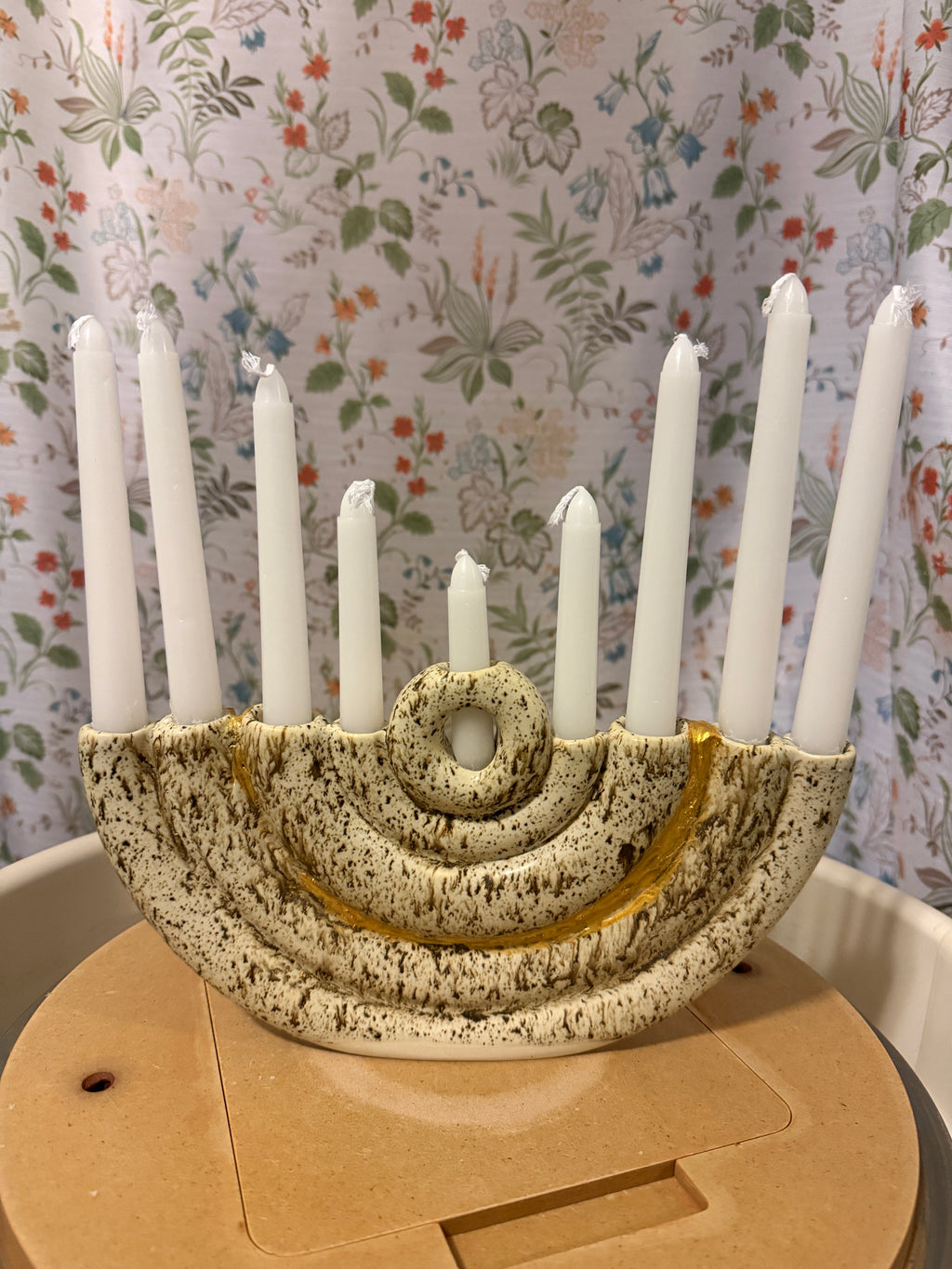 Speckled Menorah