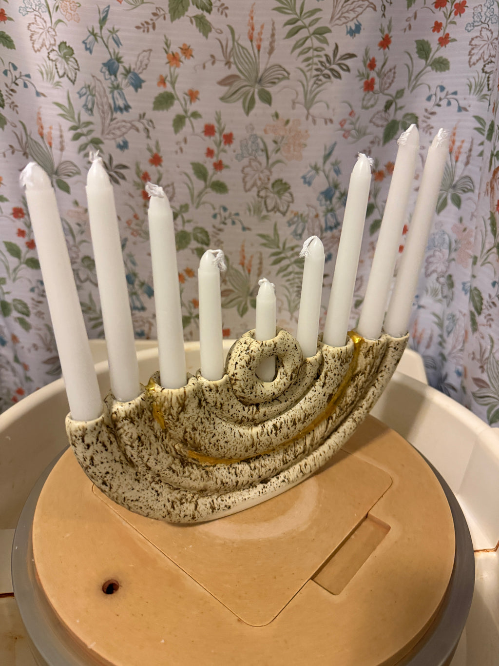 Speckled Menorah
