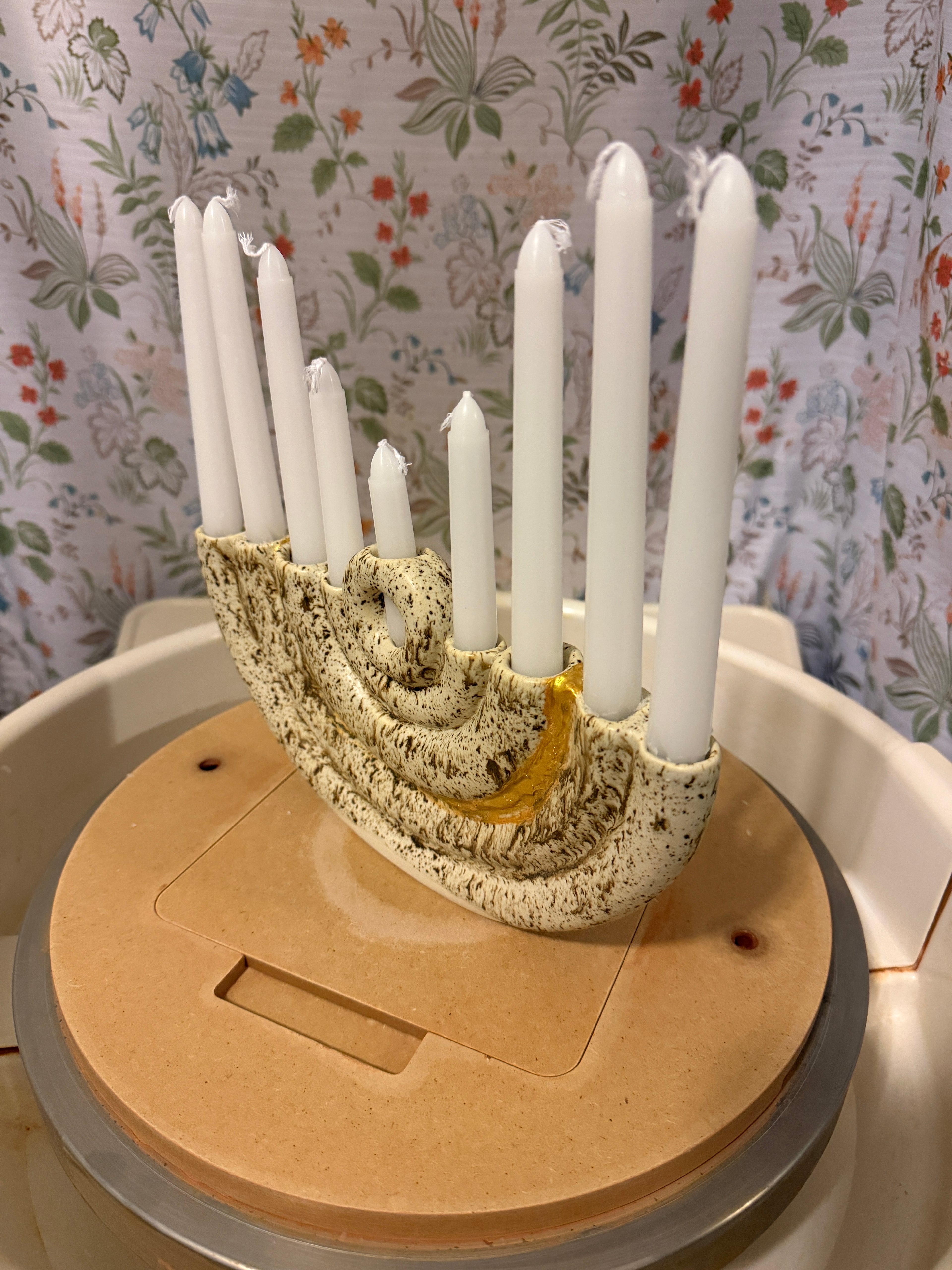 Speckled Menorah