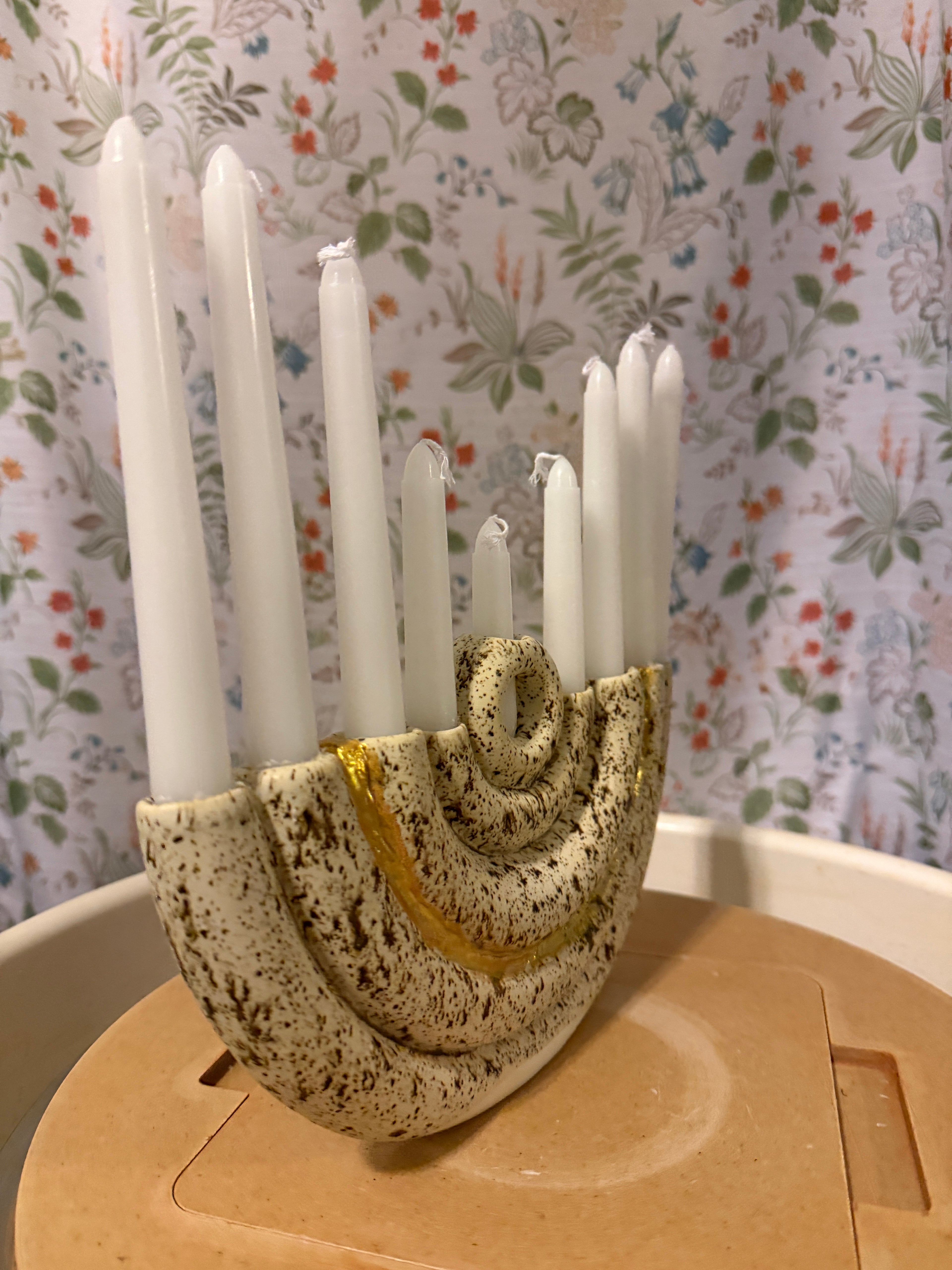 Speckled Menorah