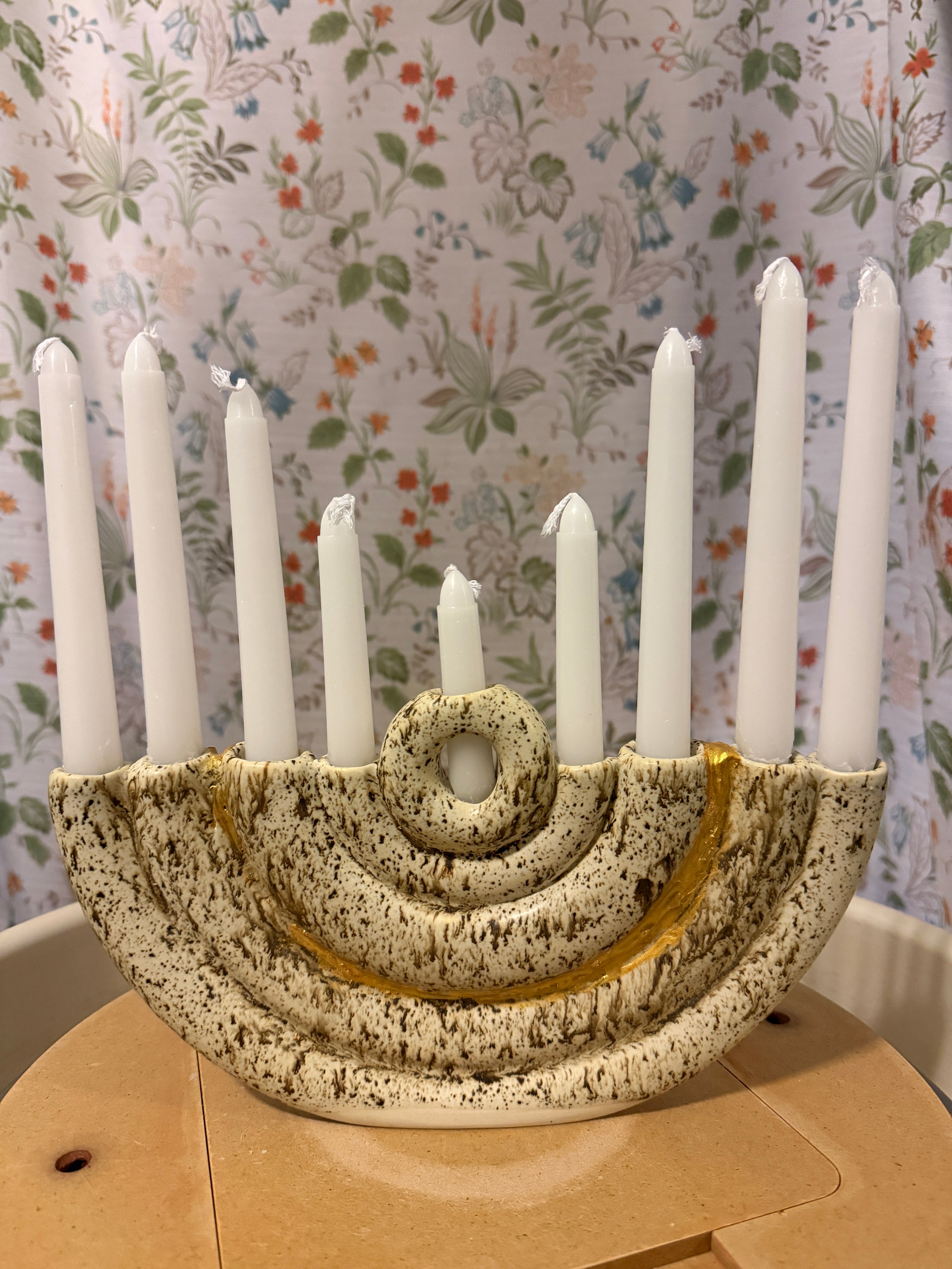 Speckled Menorah