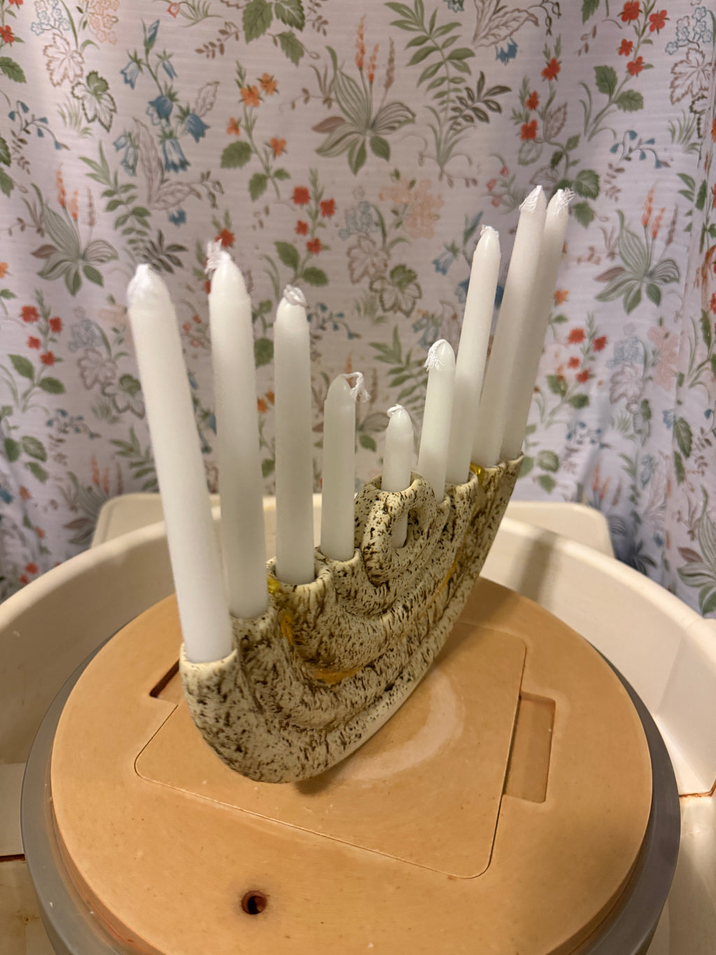 Speckled Menorah