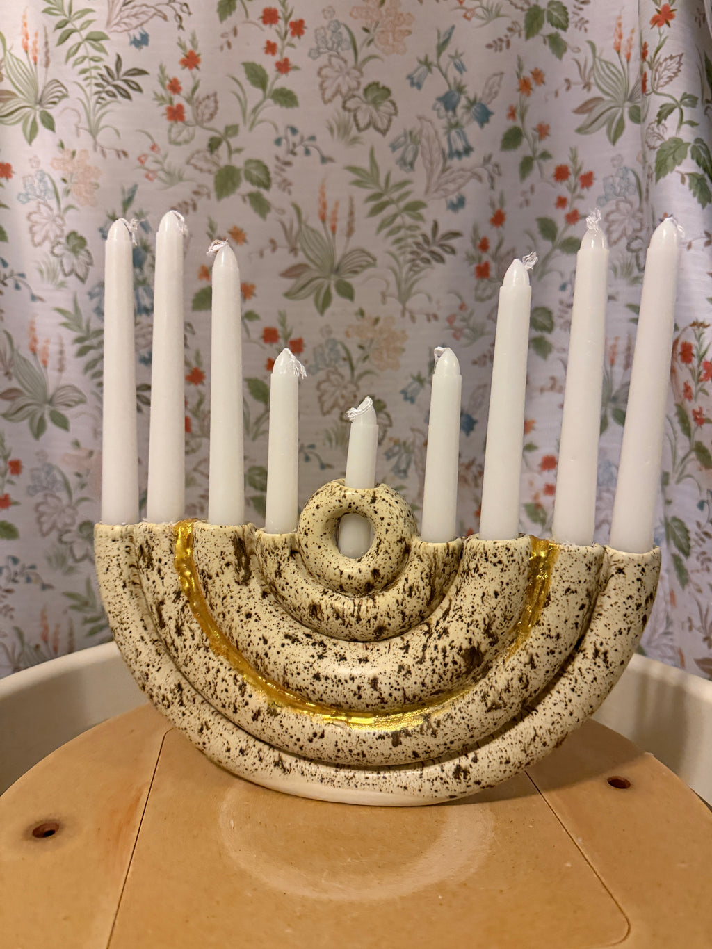 Speckled Menorah