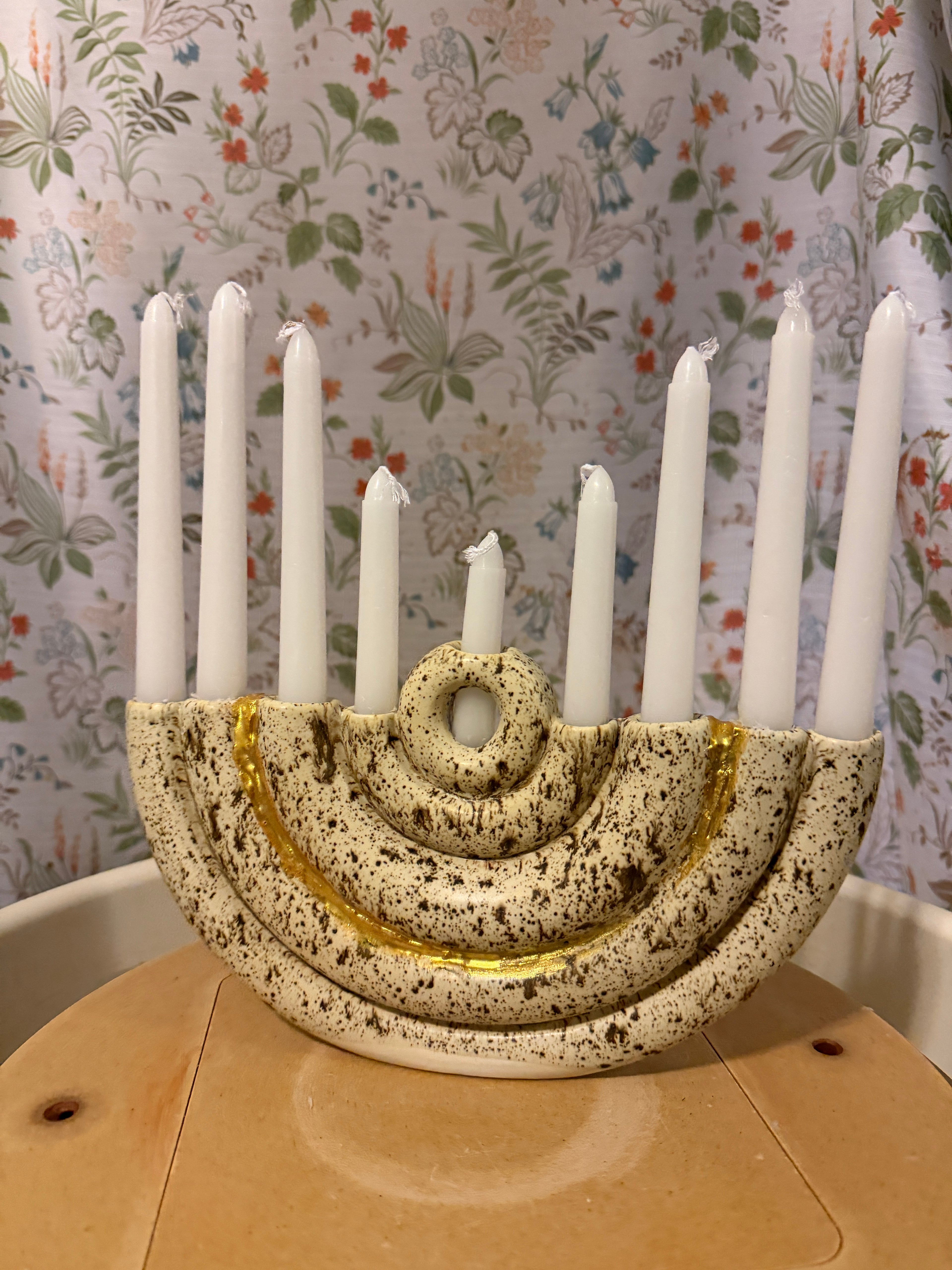 Speckled Menorah