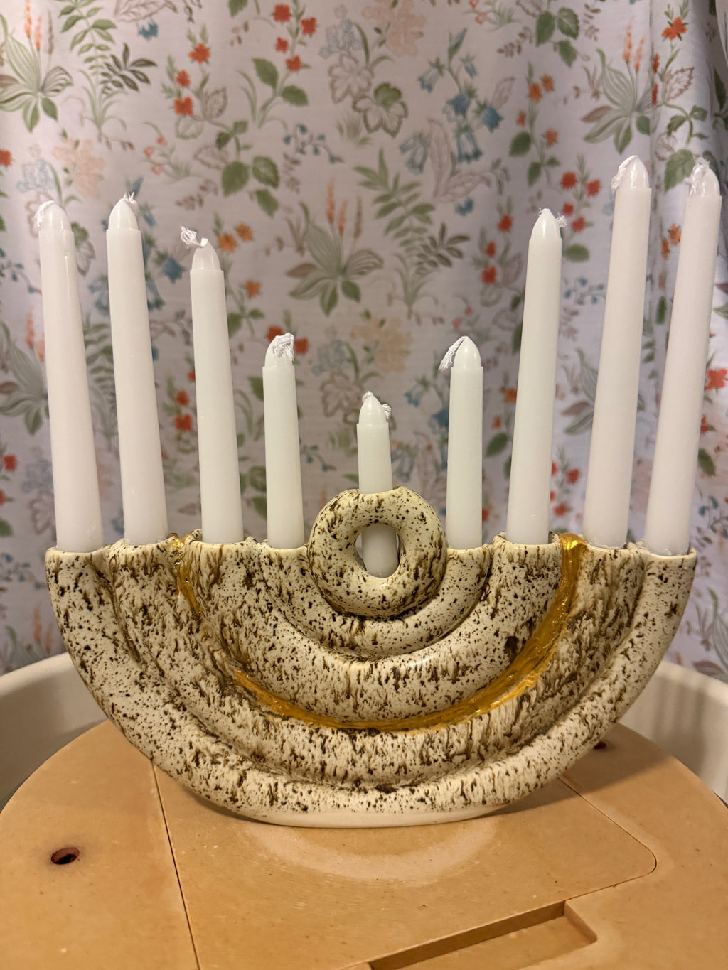 Speckled Menorah