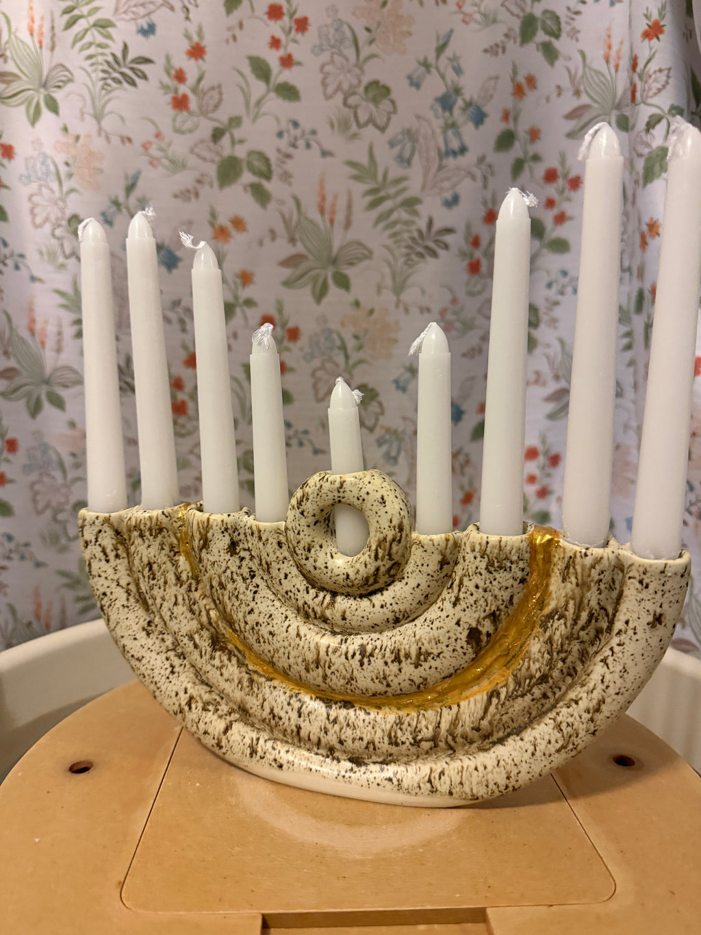 Speckled Menorah