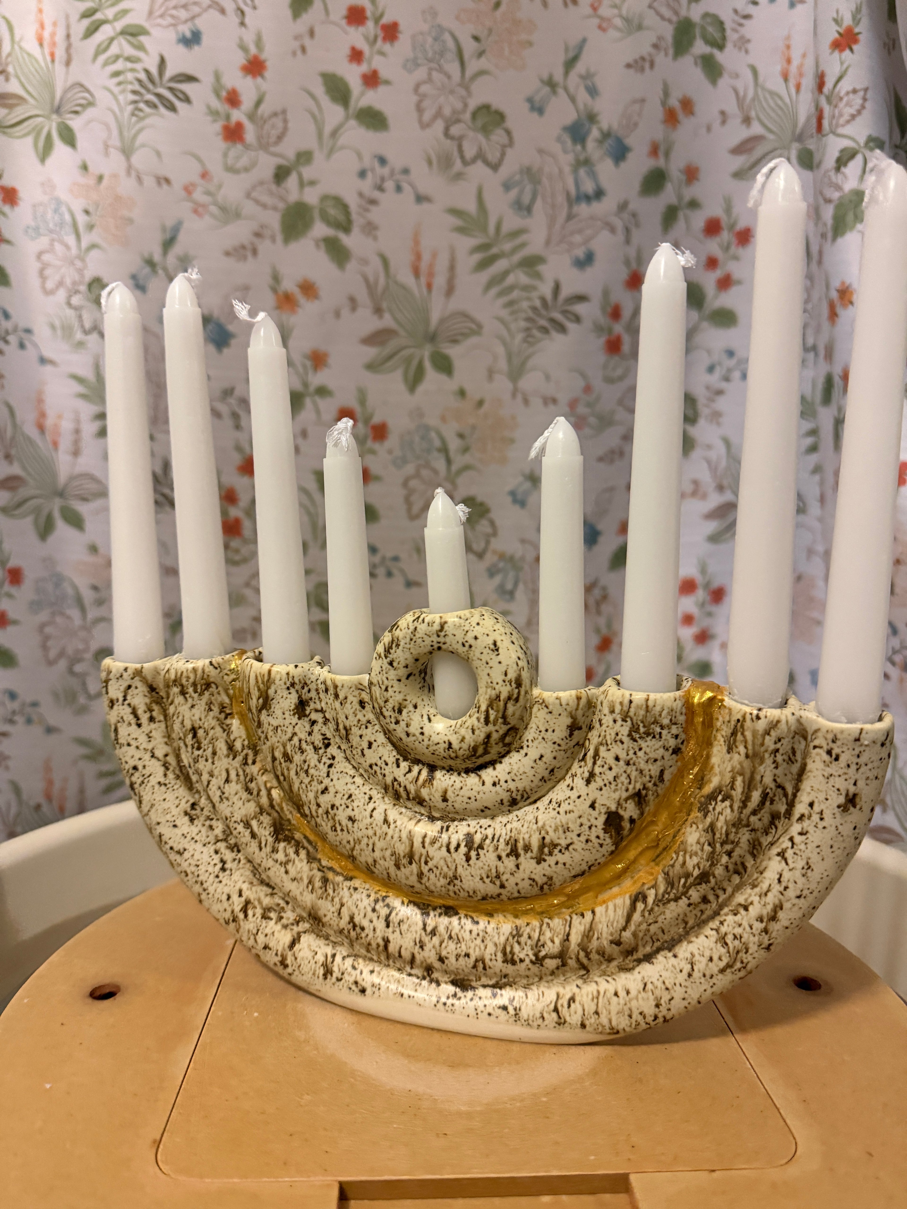 Speckled Menorah