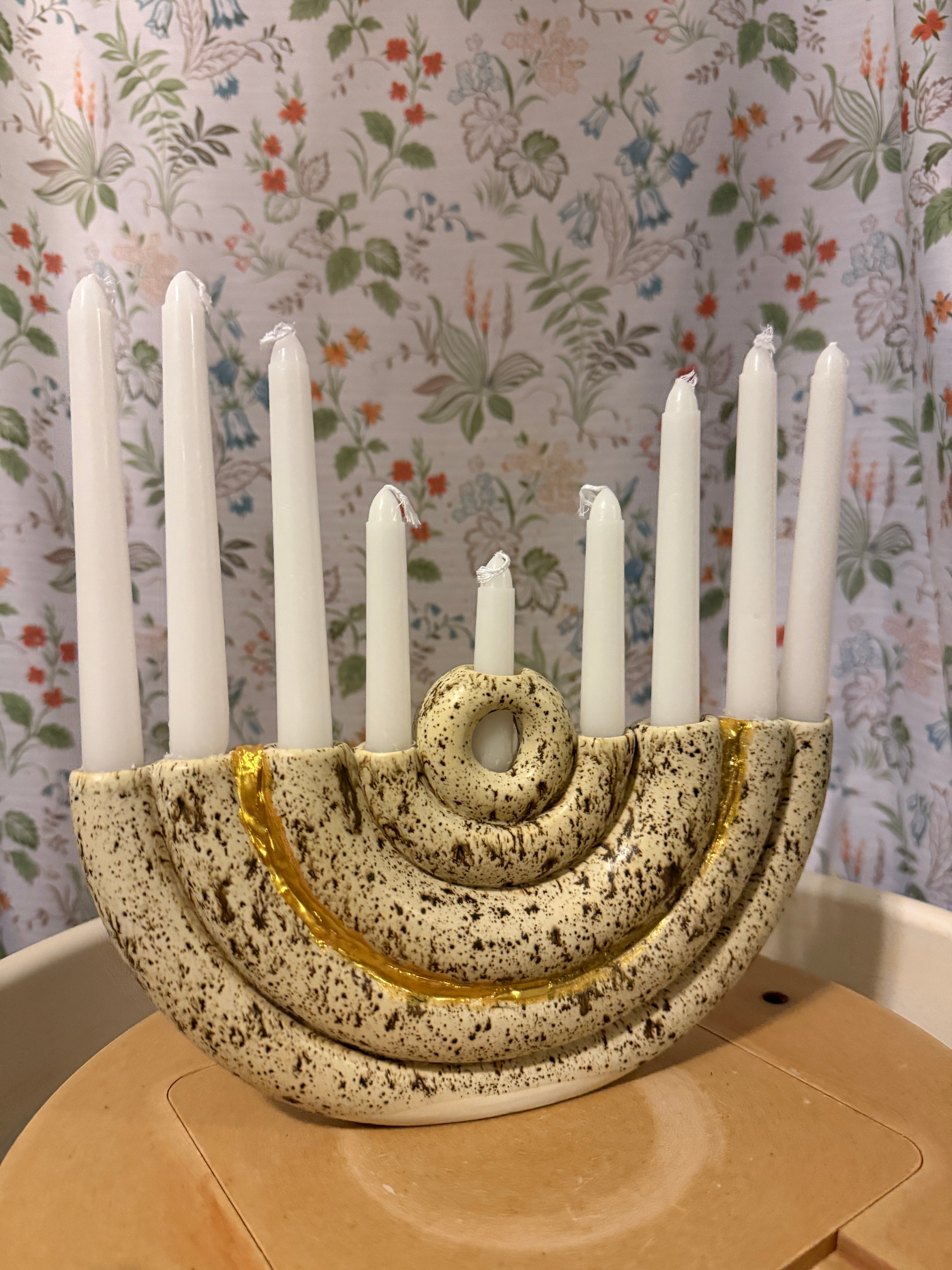 Speckled Menorah