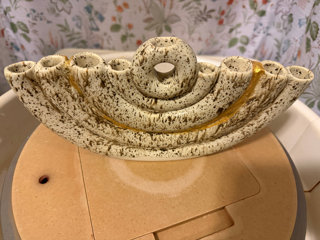 Speckled Menorah