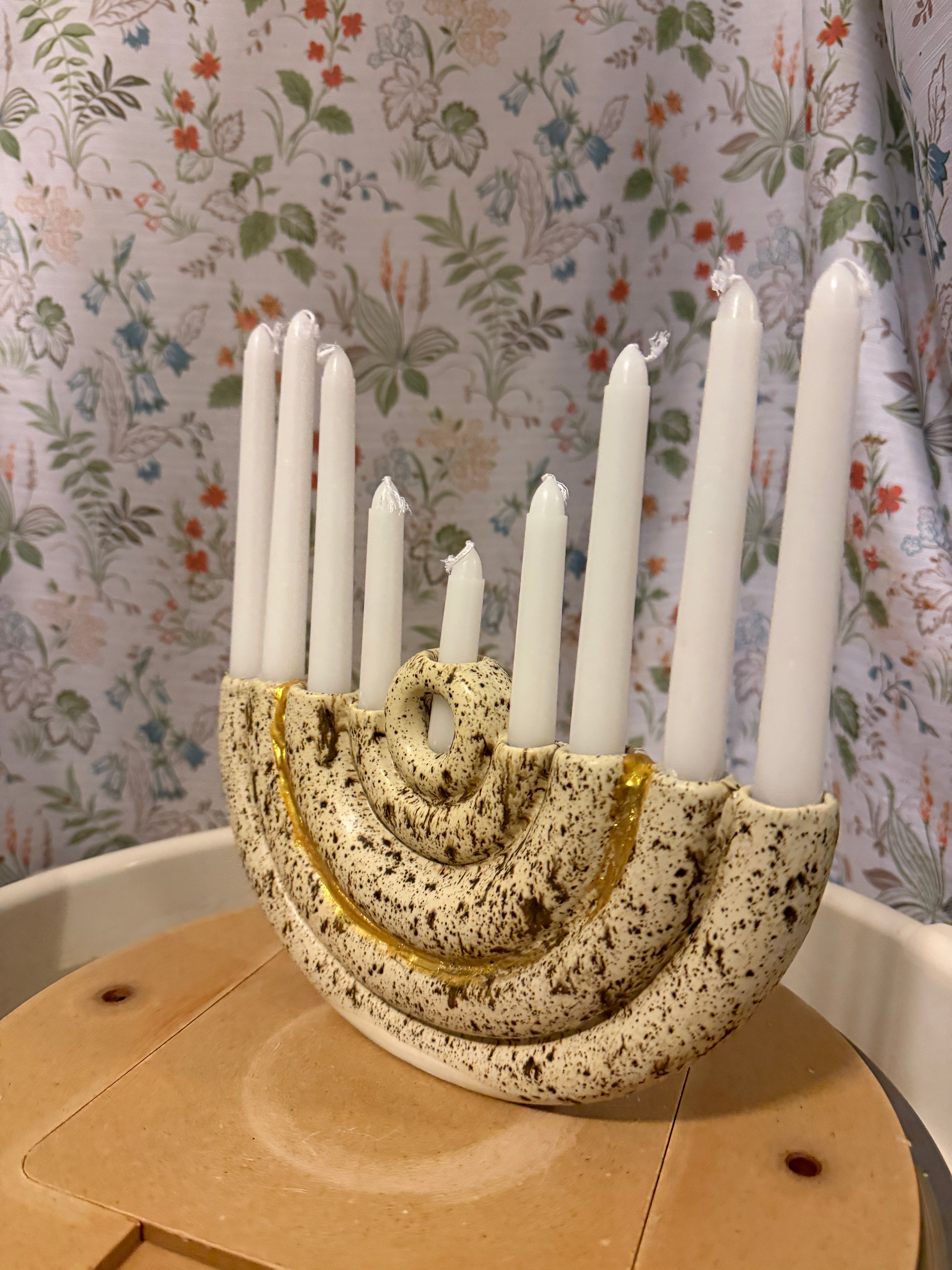 Speckled Menorah